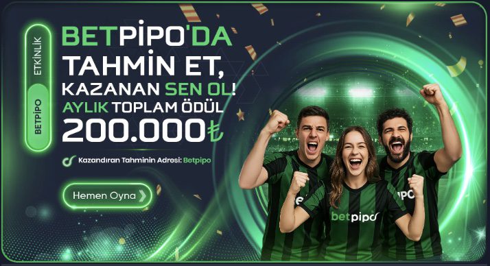 Betpipo Kazandıran Tahmin